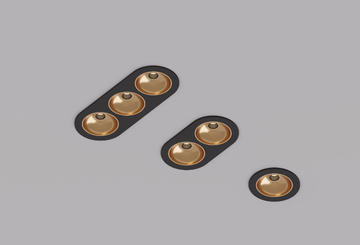 LIY RV FIXED - LED recessed polycarbonate spotlight by Intra lighting - view 3